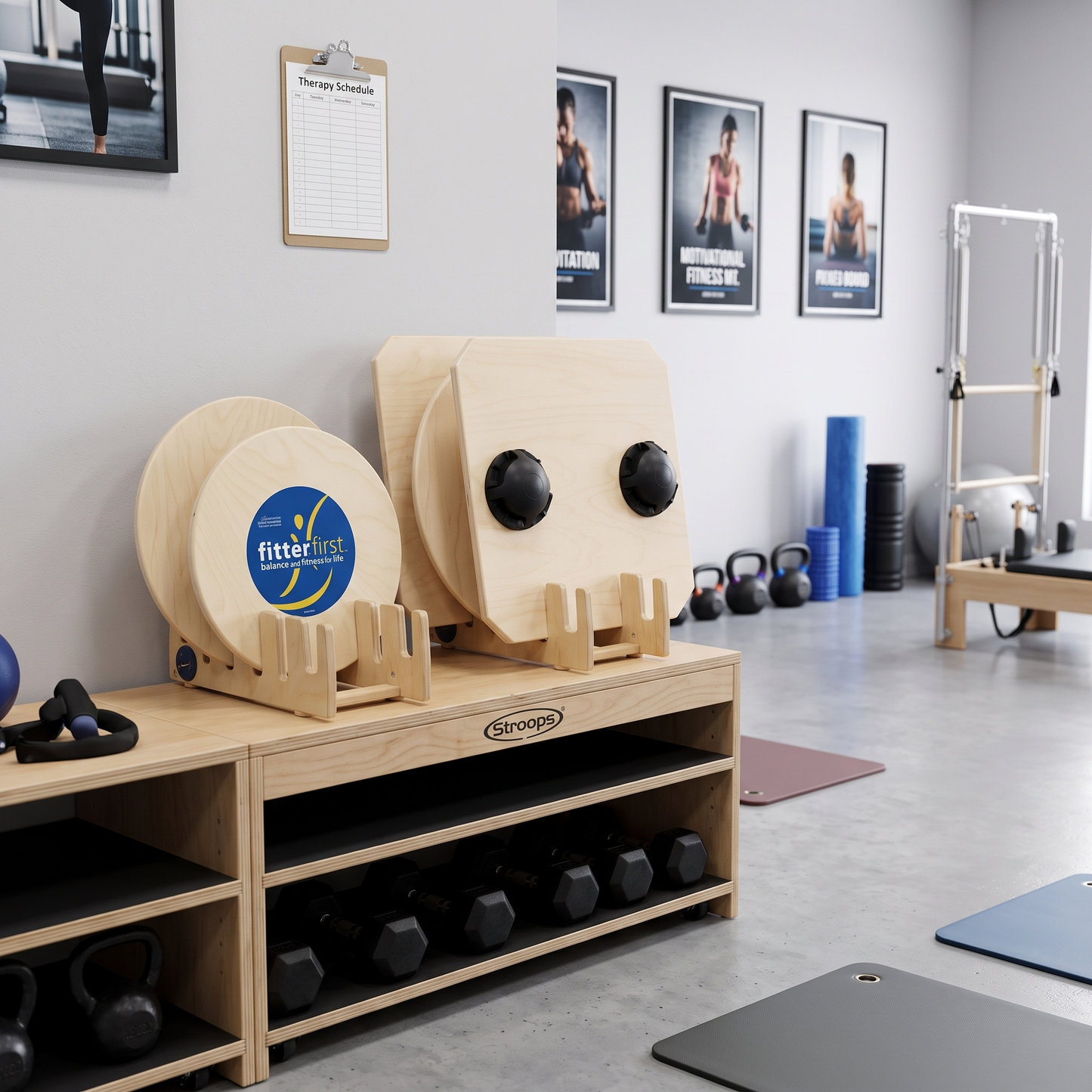 Fitterfirst Balance Board Kit - 3 Boards