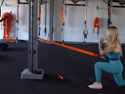 5 Resistance Band-based Lunges to Build Great Glutes