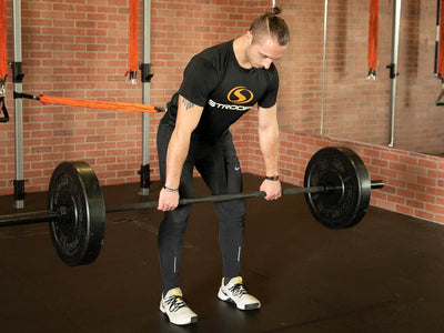 Banded Deadlift for Glute Activation