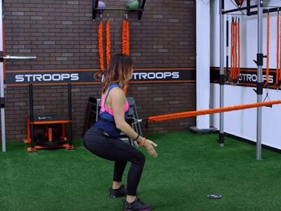 Squatting with Slastix Resistance