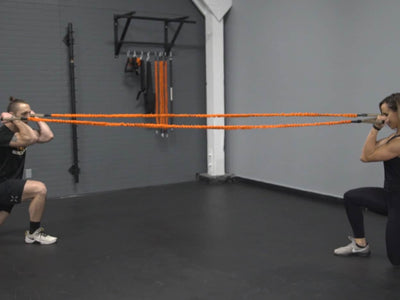 Partner Resistance Band Exercises