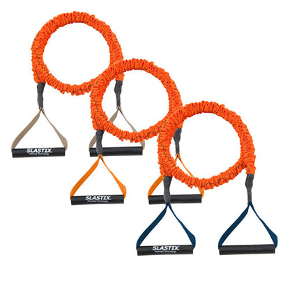 Stroops Slastix Toner resistance band 3-pack - light, medium, and heavy resistance options