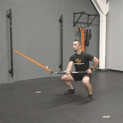 Lateral Hold Squat