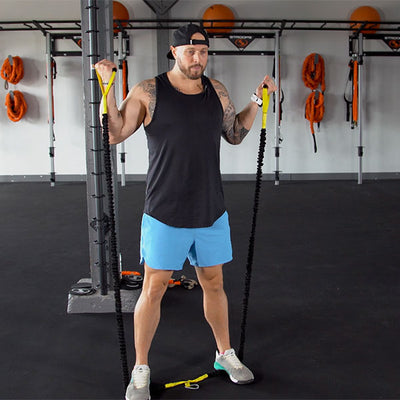 Wide Grip Bicep Curl