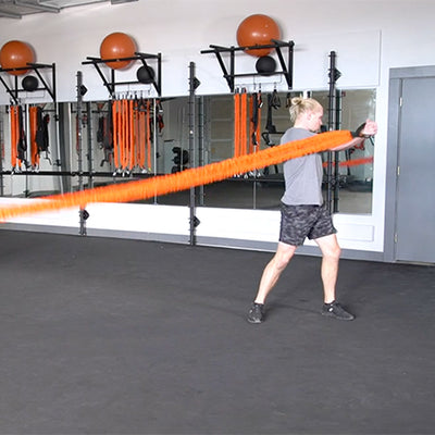 Alternating Wood Chops - With Hop