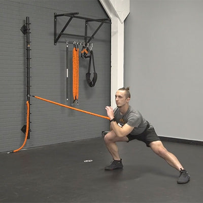 Decelerating Side Lunge