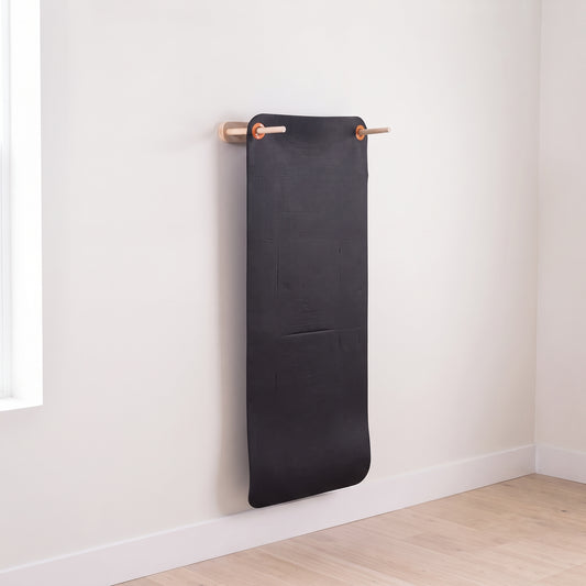 Wood Adjustable Mat Rack
