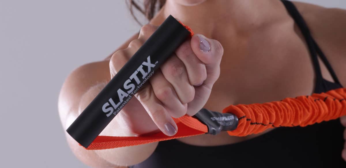 Slastix toner resistance band handle