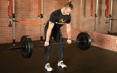 Banded Deadlift for Glute Activation