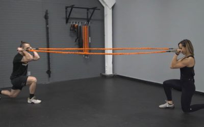 Partner Resistance Band Exercises