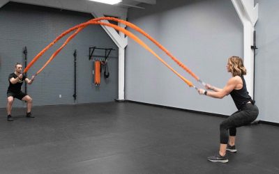 Beast Battle Rope Partner Workout
