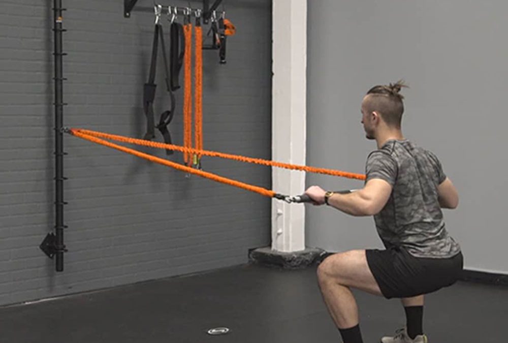 Static Squat Row for Fit Stik Pro