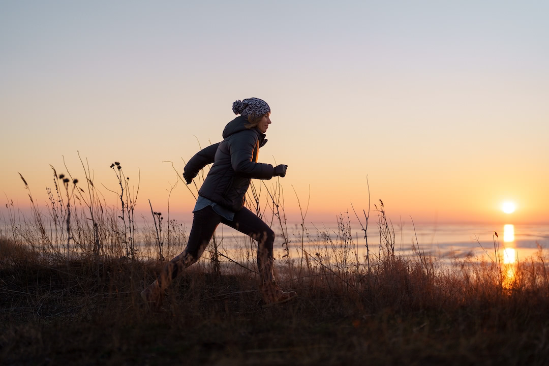 Motivated runner